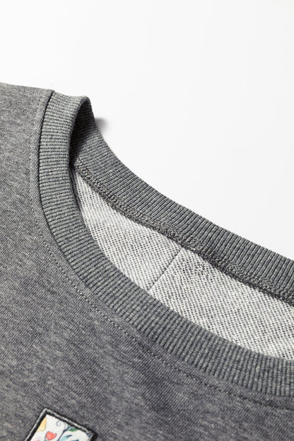 Payton Uneven Hem Chic Sweatshirt - Hello Beautiful BoutiqueSweatshirts & HoodiesThreaded Pear