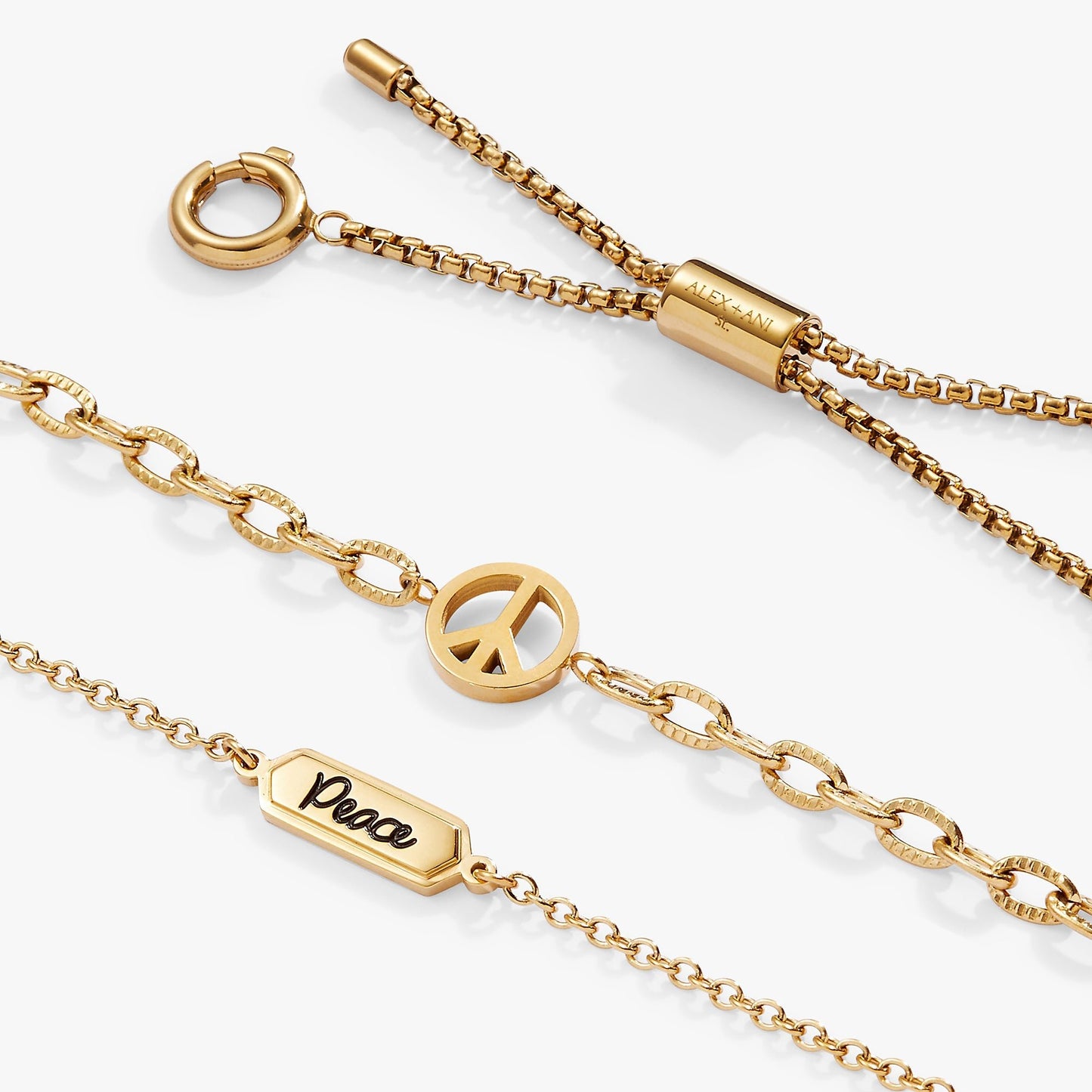 Peace Stranded Bracelet™ Set - Hello Beautiful BoutiqueBraceletsALEX AND ANI