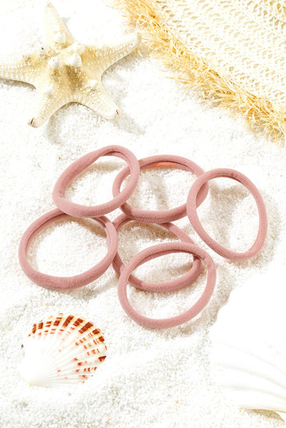 Peach Blossom Solid Hair Tie - Hello Beautiful BoutiqueHeadwearThreaded Pear