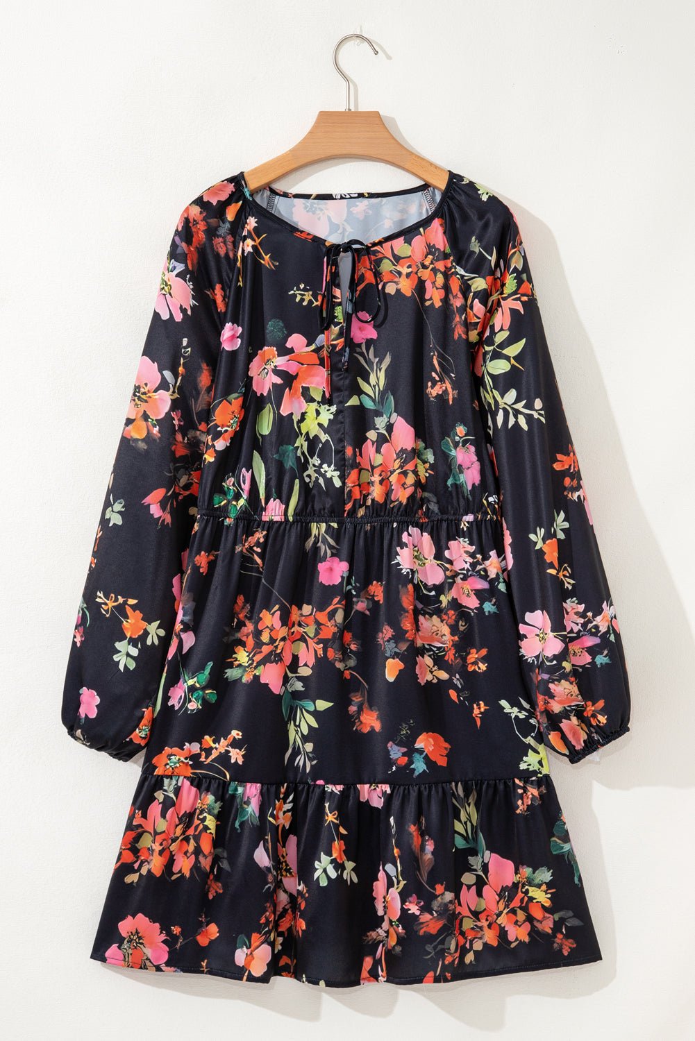 Pearl Long Sleeve Mini PLUS Dress - Hello Beautiful BoutiquePlus Size Mini DressesThreaded Pear