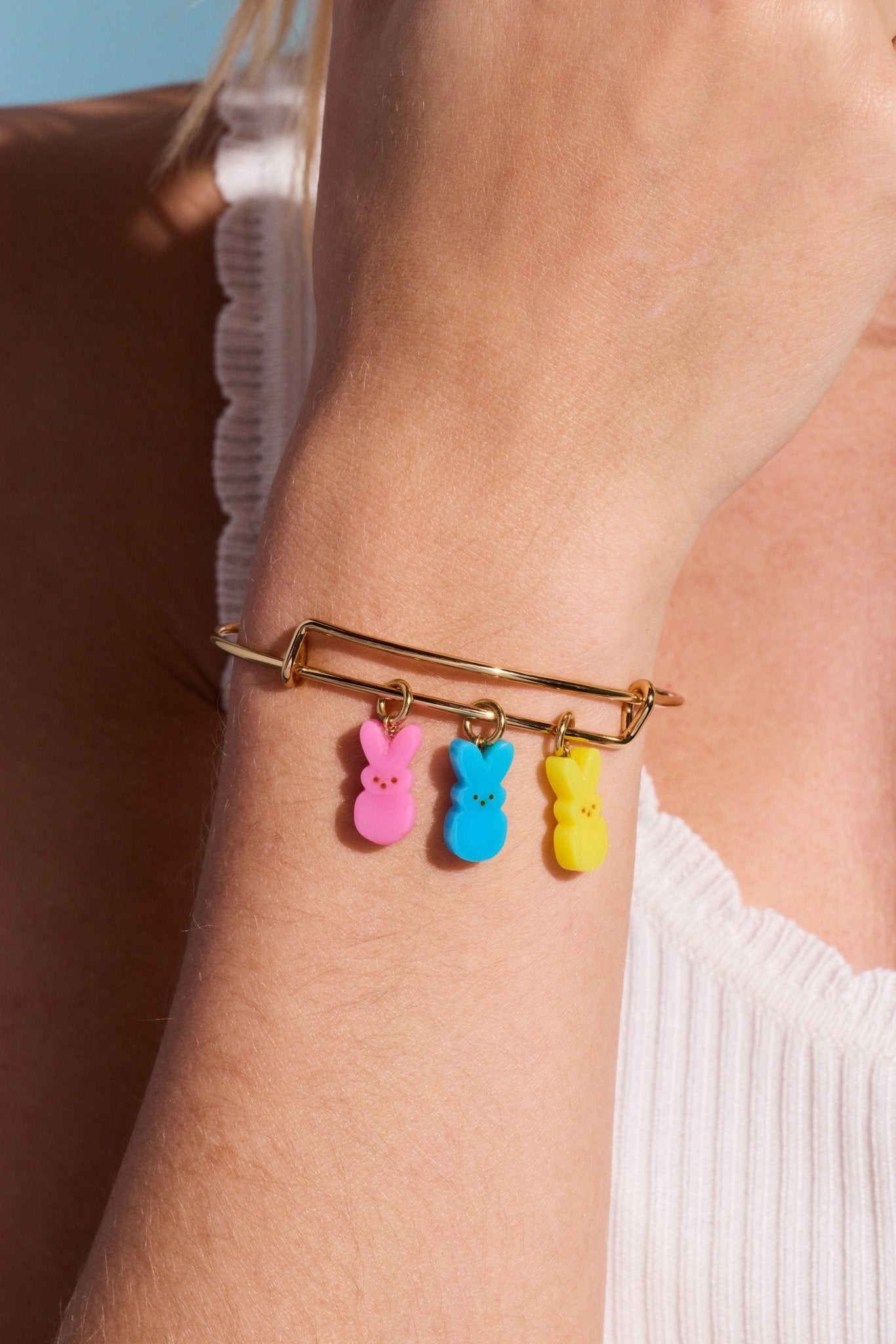 PEEPS® Bunny Multi-Charm Bangle - Hello Beautiful BoutiqueBraceletsALEX AND ANI