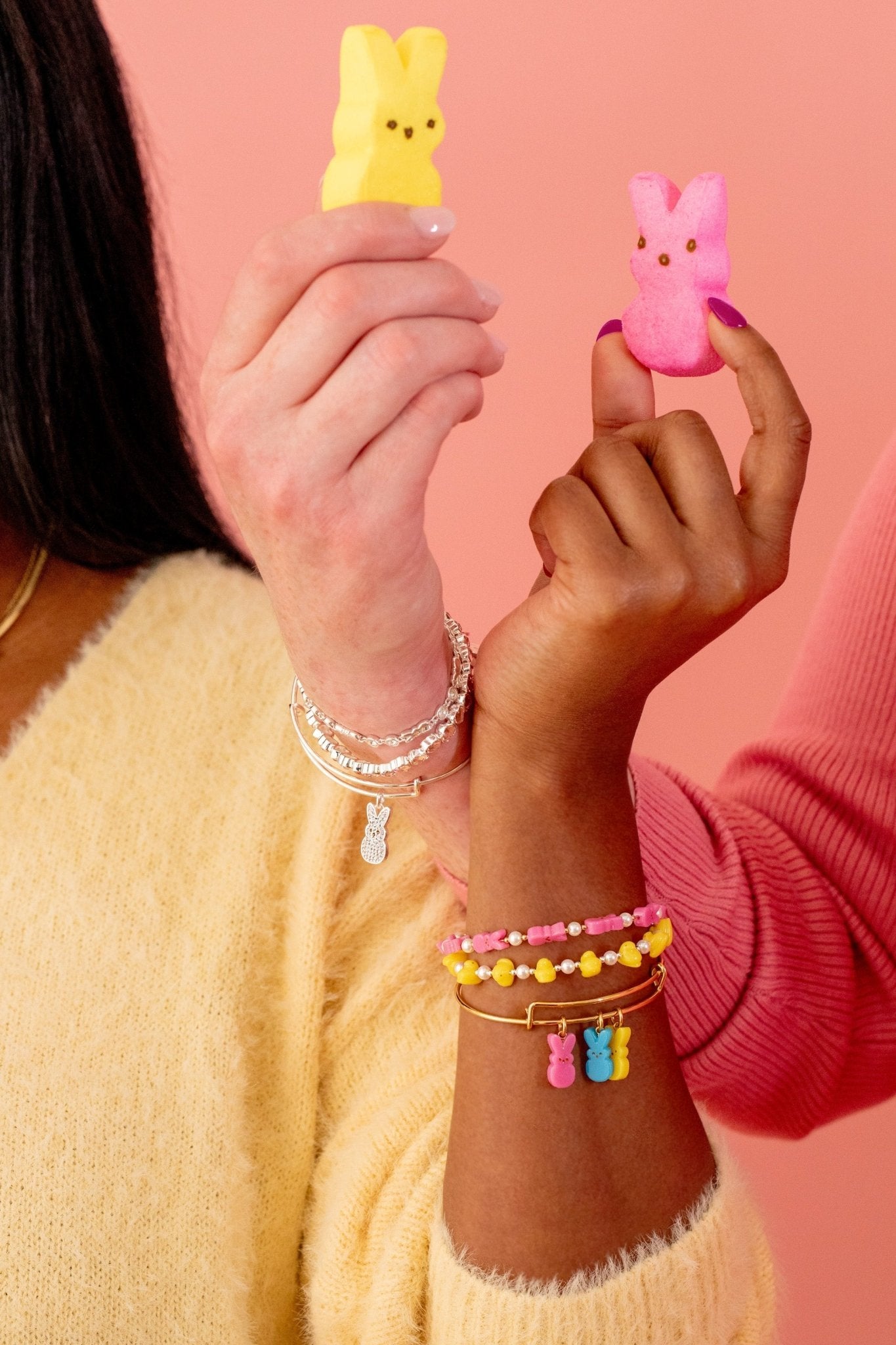 PEEPS® Bunny Multi-Charm Bangle - Hello Beautiful BoutiqueBraceletsALEX AND ANI