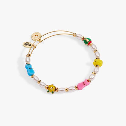 PEEPS® Chick and Bunny Beaded Bangle - Hello Beautiful BoutiqueBraceletsALEX AND ANI