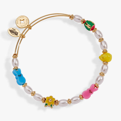 PEEPS® Chick and Bunny Beaded Bangle - Hello Beautiful BoutiqueBraceletsALEX AND ANI