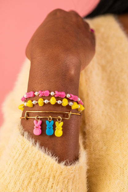 PEEPS® Chick Beaded Bangle - Hello Beautiful BoutiqueBraceletsALEX AND ANI