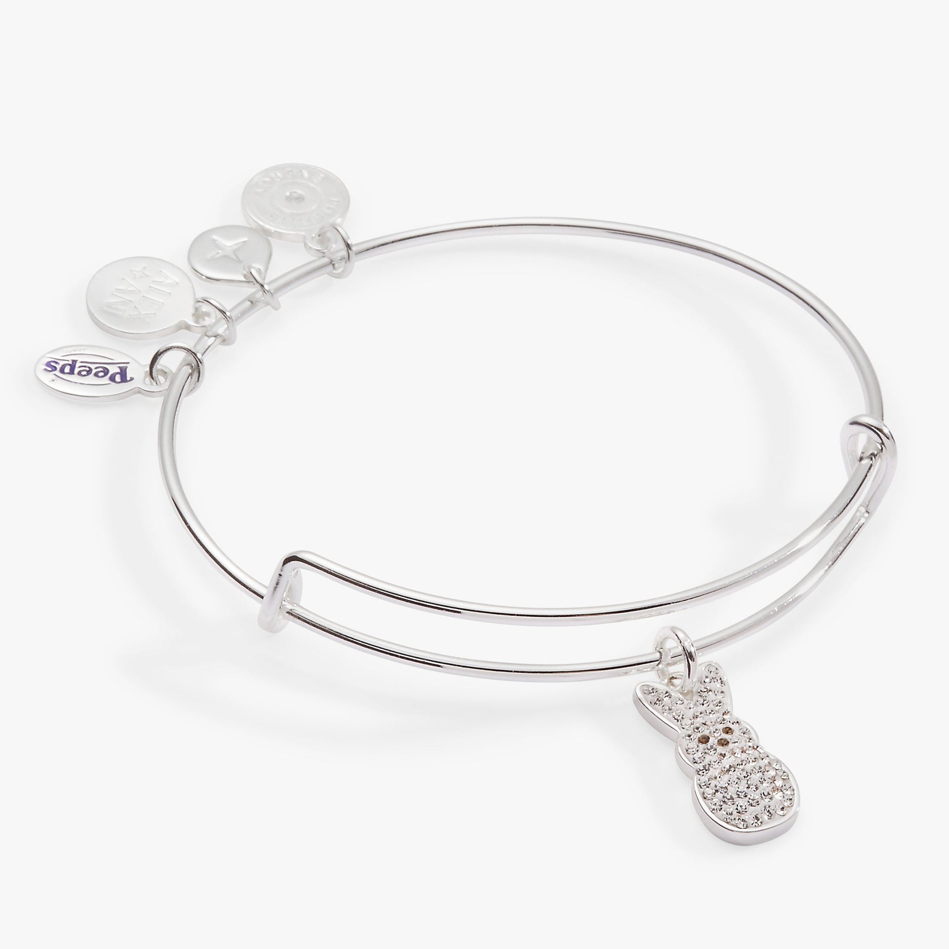 PEEPS® Crystal Bunny Bangle - Hello Beautiful BoutiqueBraceletsALEX AND ANI