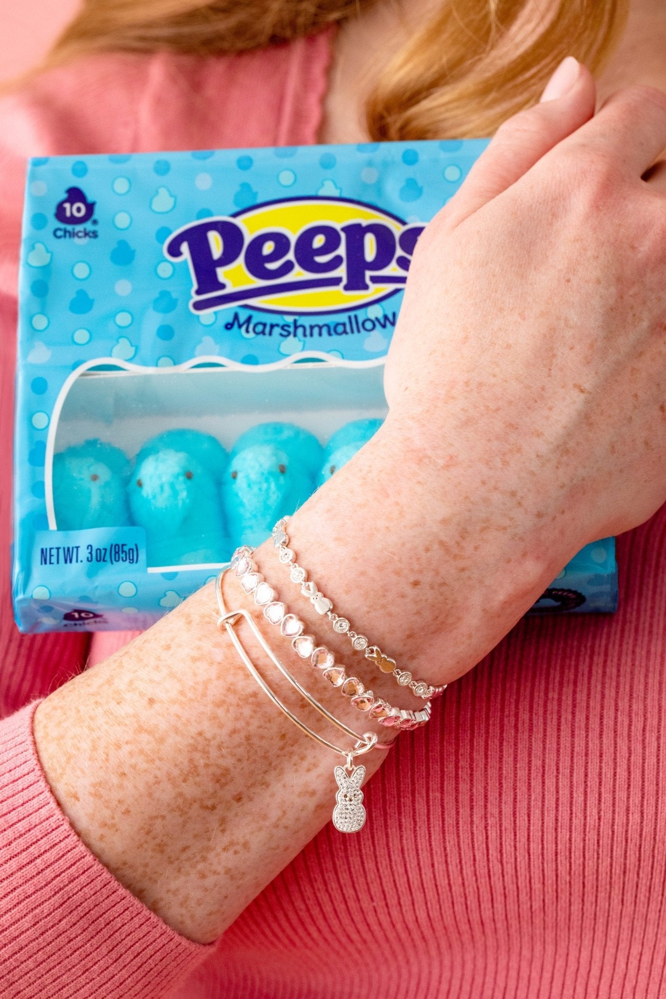 PEEPS® Crystal Bunny Bangle - Hello Beautiful BoutiqueBraceletsALEX AND ANI