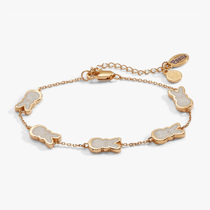 PEEPS® Pearlized Bunny Charm Bracelet - Hello Beautiful BoutiqueBraceletsALEX AND ANI