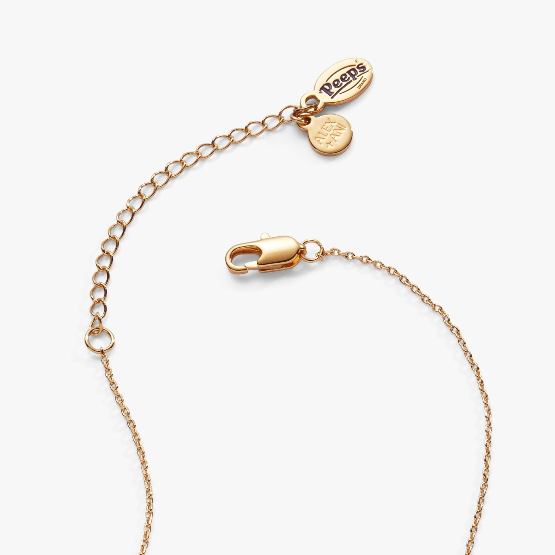 PEEPS® Pearlized Bunny Charm Necklace - Hello Beautiful BoutiqueNecklacesALEX AND ANI