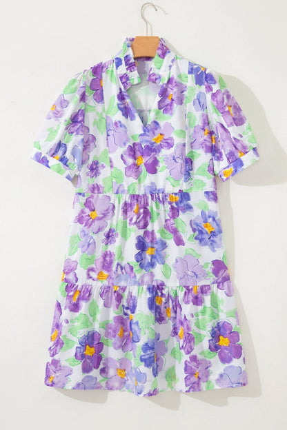 Penelope Tiered Ruffle Mini Dress - Hello Beautiful BoutiqueMini DressesThreaded Pear