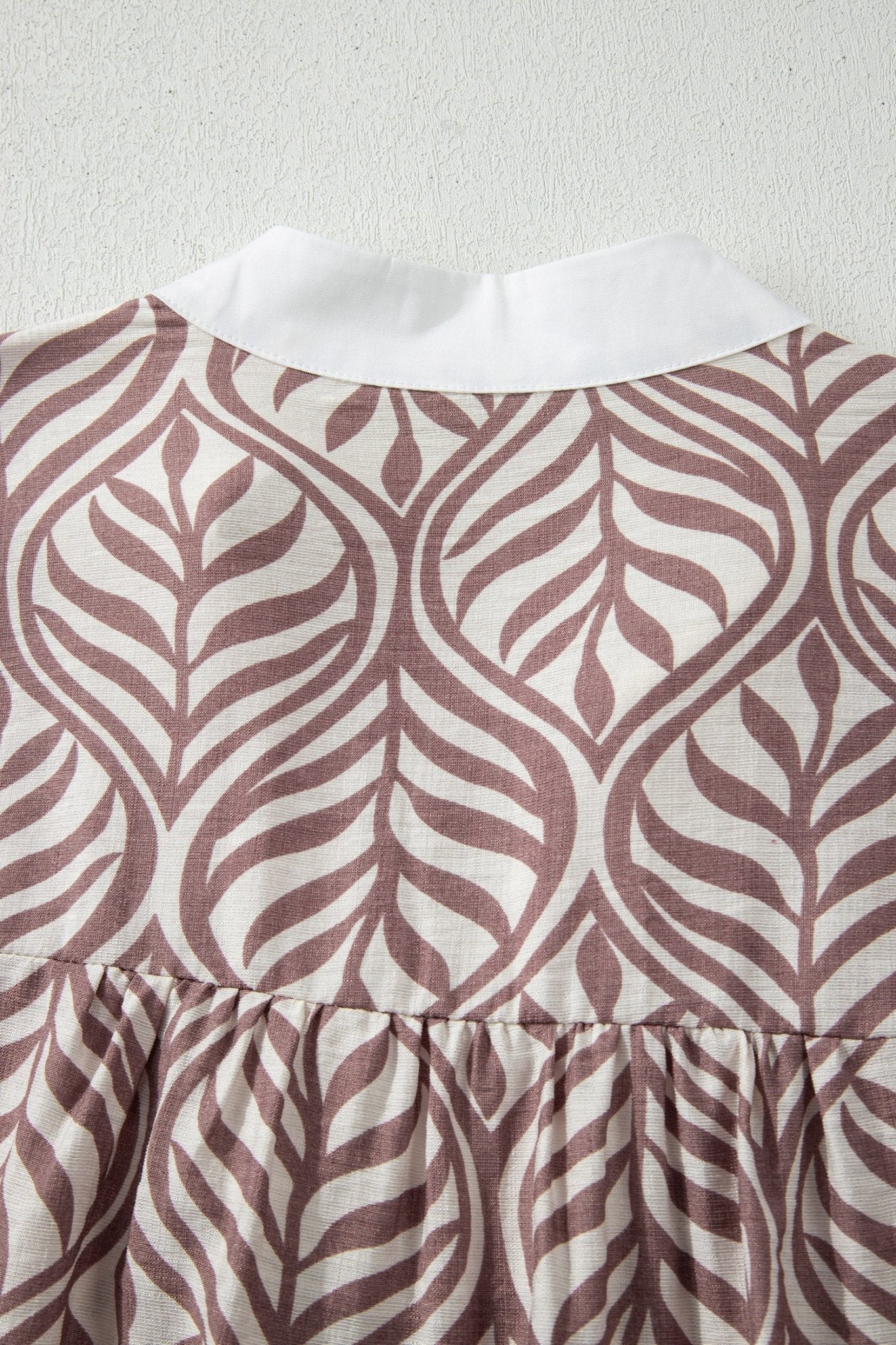 Phoebe Collar Puff Sleeve Top - Hello Beautiful BoutiqueBlouses & ShirtsThreaded Pear