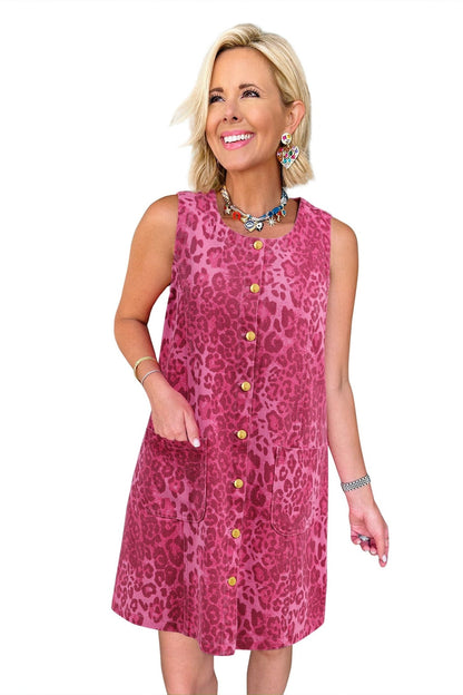 Phoebe Shift Sleeveless Dress - Hello Beautiful BoutiqueMini DressesThreaded Pear
