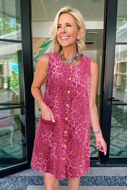 Phoebe Shift Sleeveless Dress - Hello Beautiful BoutiqueMini DressesThreaded Pear
