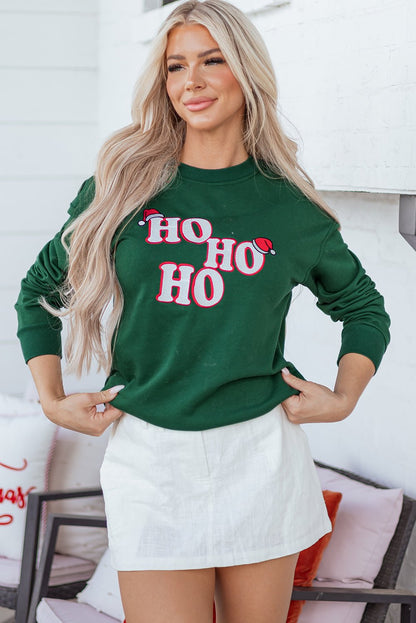 Piagwen Graphic Christmas Fashion Sweatshirt - Hello Beautiful BoutiqueSweatshirts & HoodiesThreaded Pear