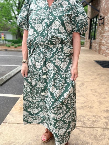 Pinch Katya Floral Skirt 6840S - Hello Beautiful BoutiqueSkirtPinch