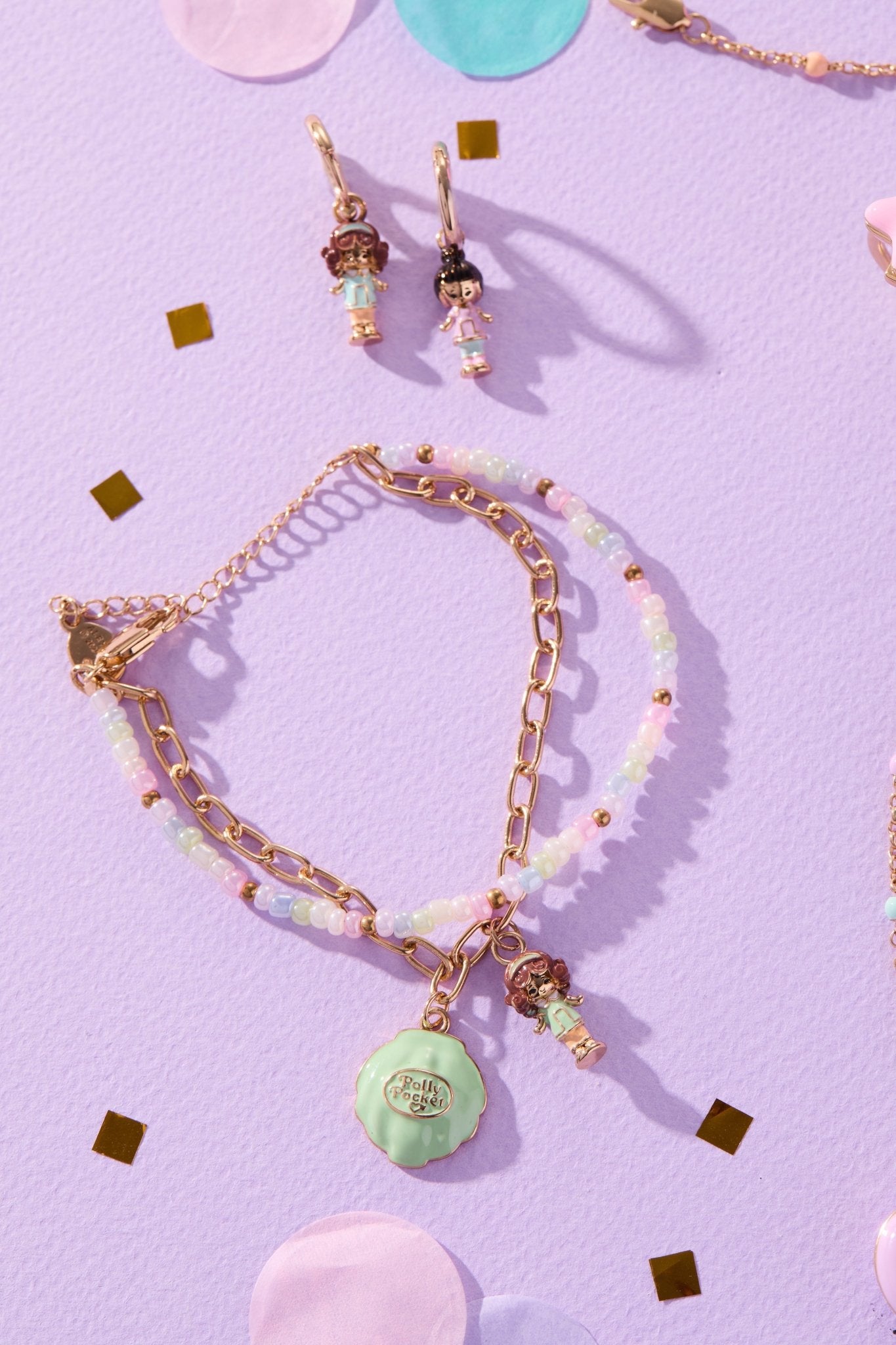 Polly Pocket™ 2 Row Charm Bracelet - Hello Beautiful BoutiqueBraceletsALEX AND ANI