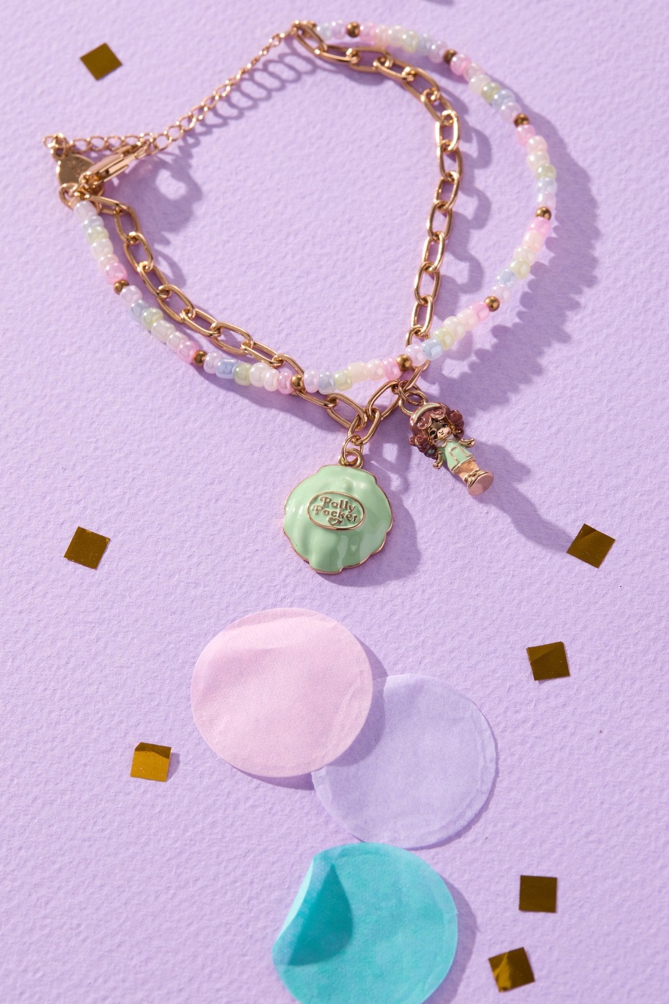 Polly Pocket™ 2 Row Charm Bracelet - Hello Beautiful BoutiqueBraceletsALEX AND ANI