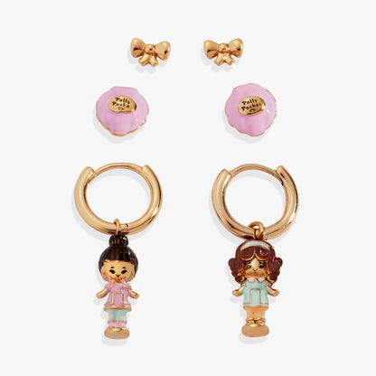 Polly Pocket™ Earring Set of 3 - Hello Beautiful BoutiqueEarringsALEX AND ANI