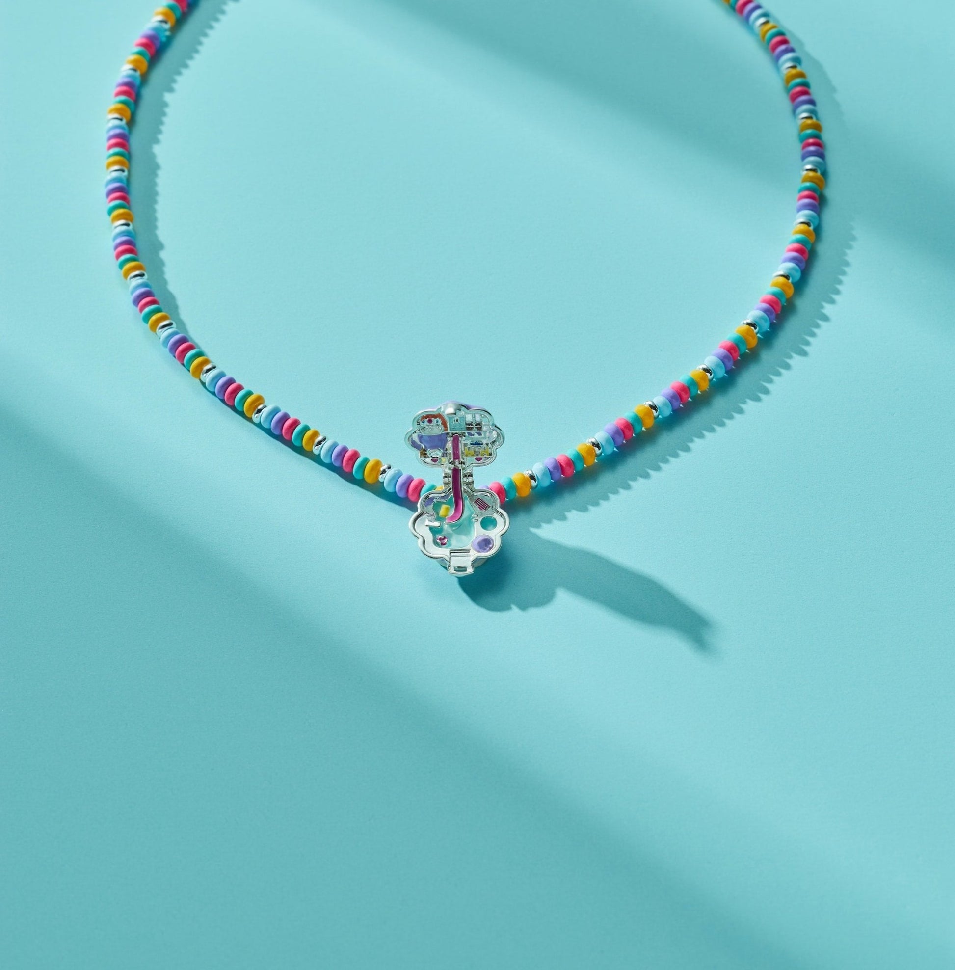 Polly Pocket™ Limited Edition Pool Party Beaded Locket Necklace - Hello Beautiful BoutiqueNecklacesALEX AND ANI