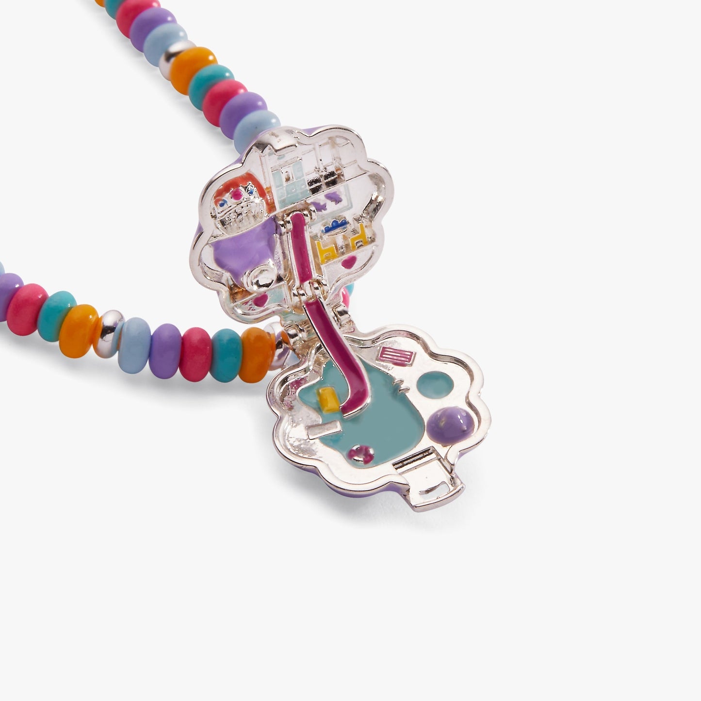 Polly Pocket™ Limited Edition Pool Party Beaded Locket Necklace - Hello Beautiful BoutiqueNecklacesALEX AND ANI