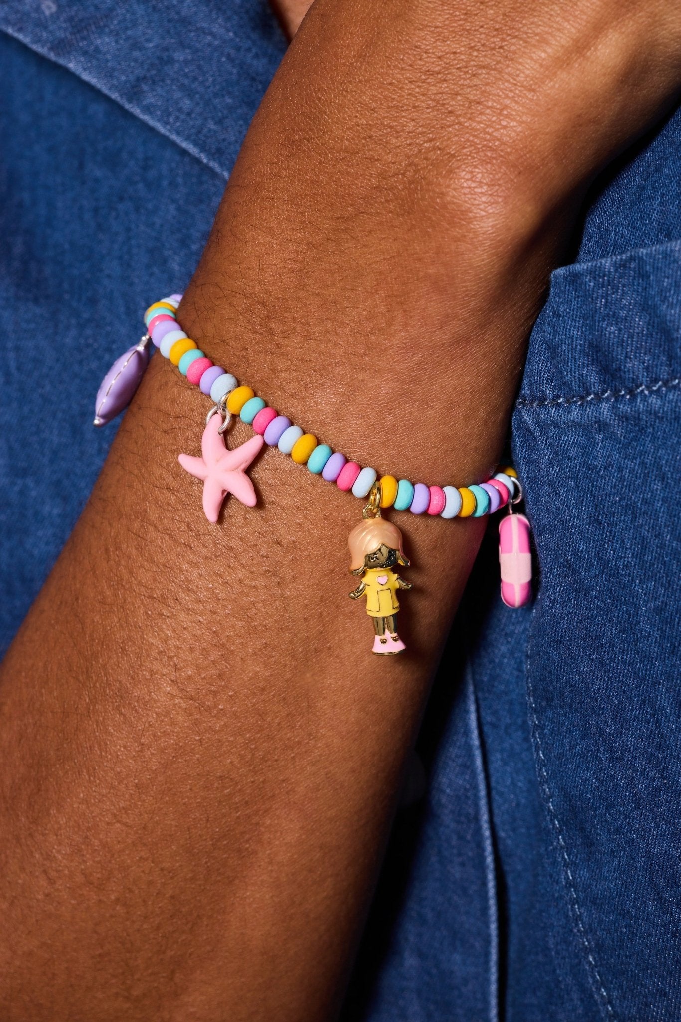 Polly Pocket™ Limited Edition Pool Party Stretch Charm Bracelet - Hello Beautiful BoutiqueBraceletsALEX AND ANI