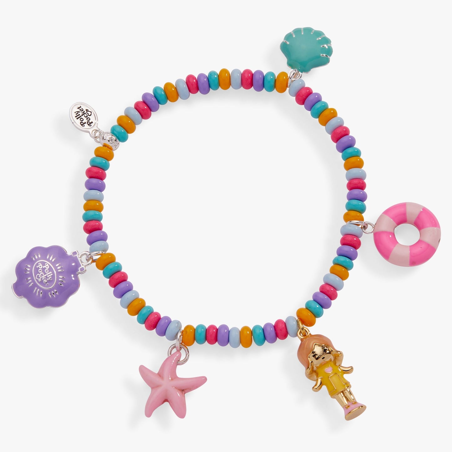 Polly Pocket™ Limited Edition Pool Party Stretch Charm Bracelet - Hello Beautiful BoutiqueBraceletsALEX AND ANI
