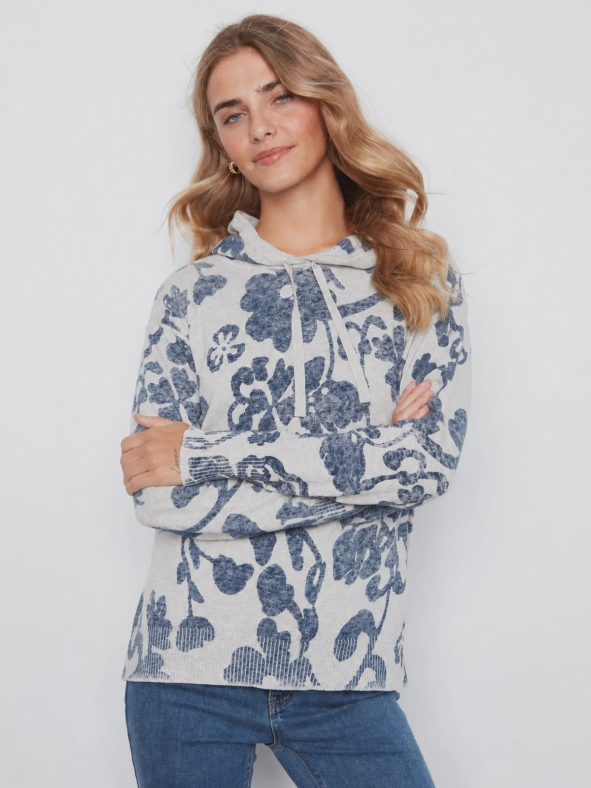 Popover Hoody C2616 - Hello Beautiful BoutiqueSweaterCharlie B
