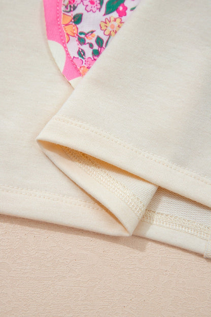 Poppy Big Flower Oversize Tee - Hello Beautiful BoutiqueTops & TeesThreaded Pear
