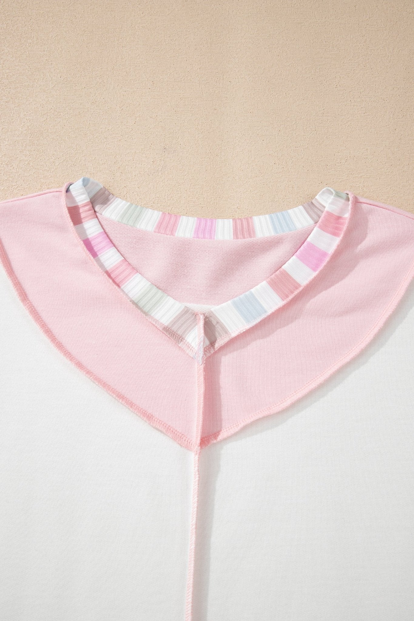 Promise Color Block Loose Long Sleeve Top - Hello Beautiful BoutiqueLong Sleeve TopsThreaded Pear