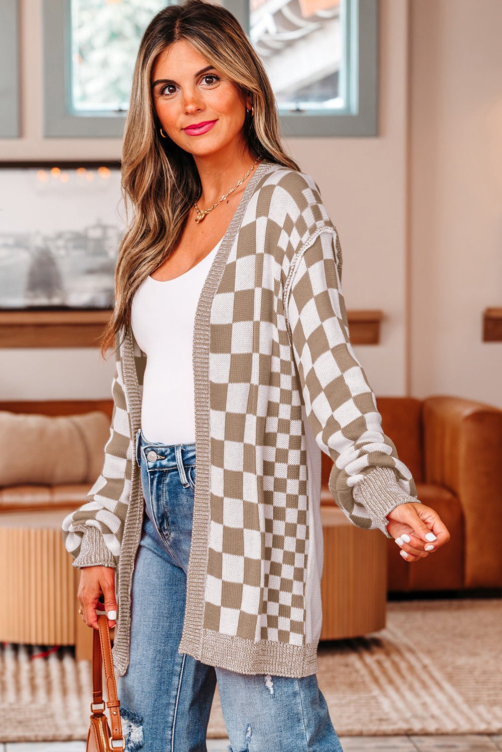 Promise Front Drop Shoulder Cardigan - Hello Beautiful BoutiqueCardigansThreaded Pear