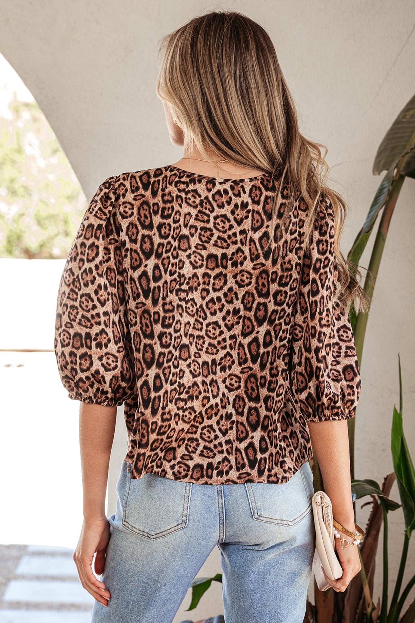 Promise Tie Puff Sleeve Blouse - Hello Beautiful BoutiqueBlouses & ShirtsThreaded Pear