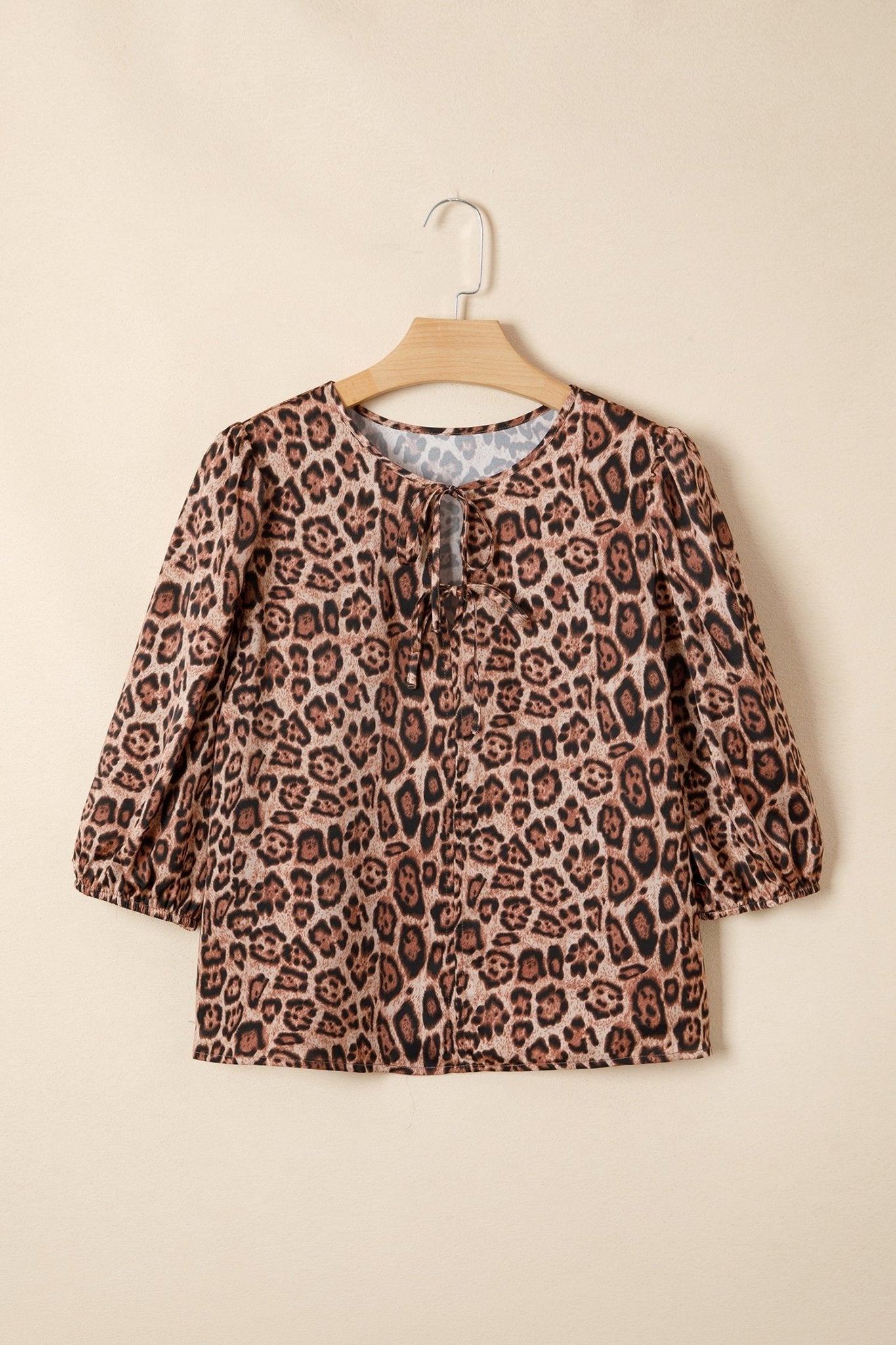 Promise Tie Puff Sleeve Blouse - Hello Beautiful BoutiqueBlouses & ShirtsThreaded Pear
