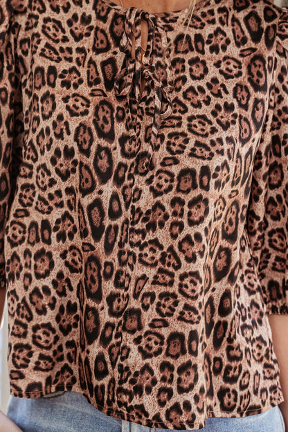 Promise Tie Puff Sleeve Blouse - Hello Beautiful BoutiqueBlouses & ShirtsThreaded Pear