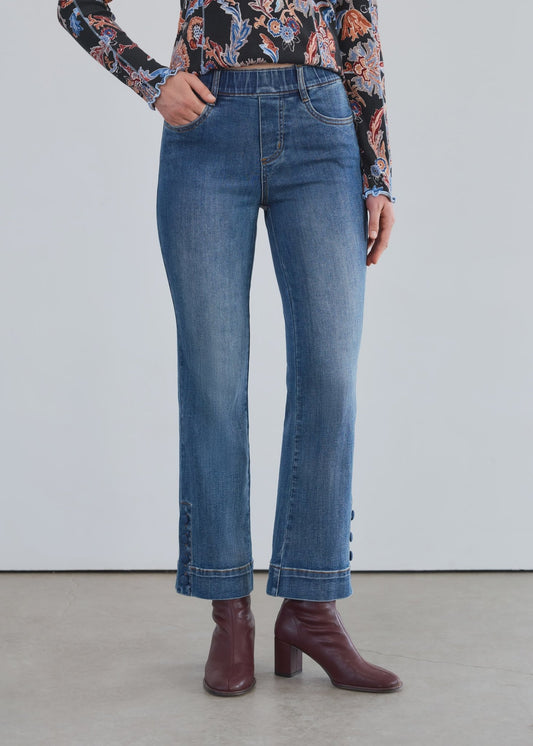 Pull On Boot Ankle Denim/ Dark Vintage - Hello Beautiful BoutiqueJeansFrench Dressing Jeans