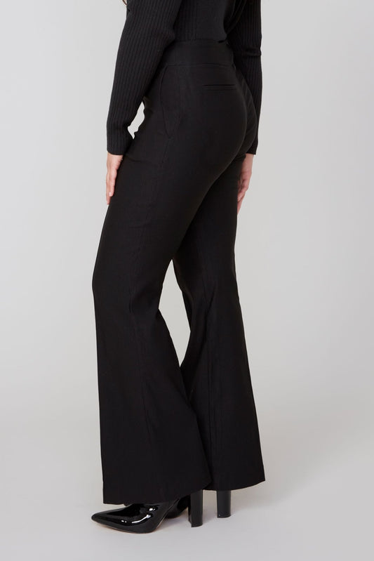 Pull on Knit Flare Leg Pant R10054 - Hello Beautiful BoutiquePantsRenuar