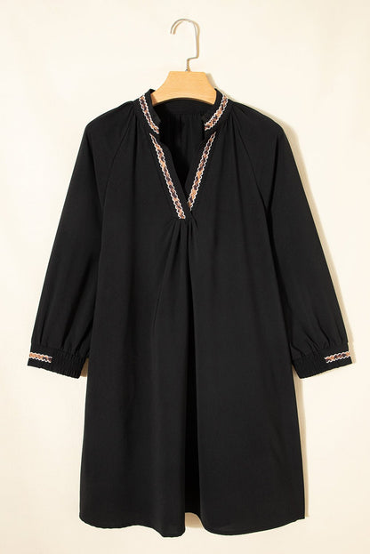 Quincy Sleeve Shift Mini Dress - Hello Beautiful BoutiqueMini DressesThreaded Pear