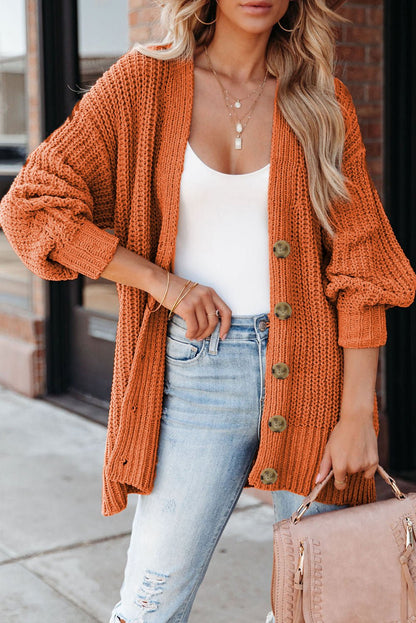 Rachel Front Chunky Cardigan Sweater - Hello Beautiful BoutiqueCardigansThreaded Pear