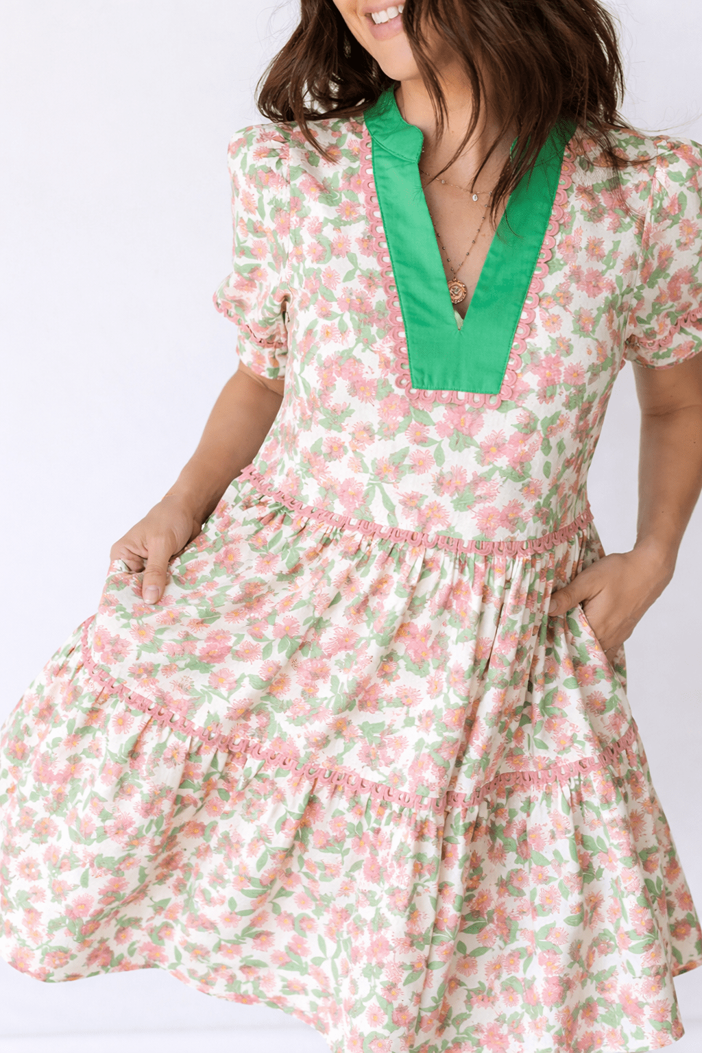 Rachel Short Puff Sleeve Dress - Hello Beautiful BoutiqueMini DressesThreaded Pear