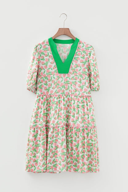 Rachel Short Puff Sleeve Dress - Hello Beautiful BoutiqueMini DressesThreaded Pear