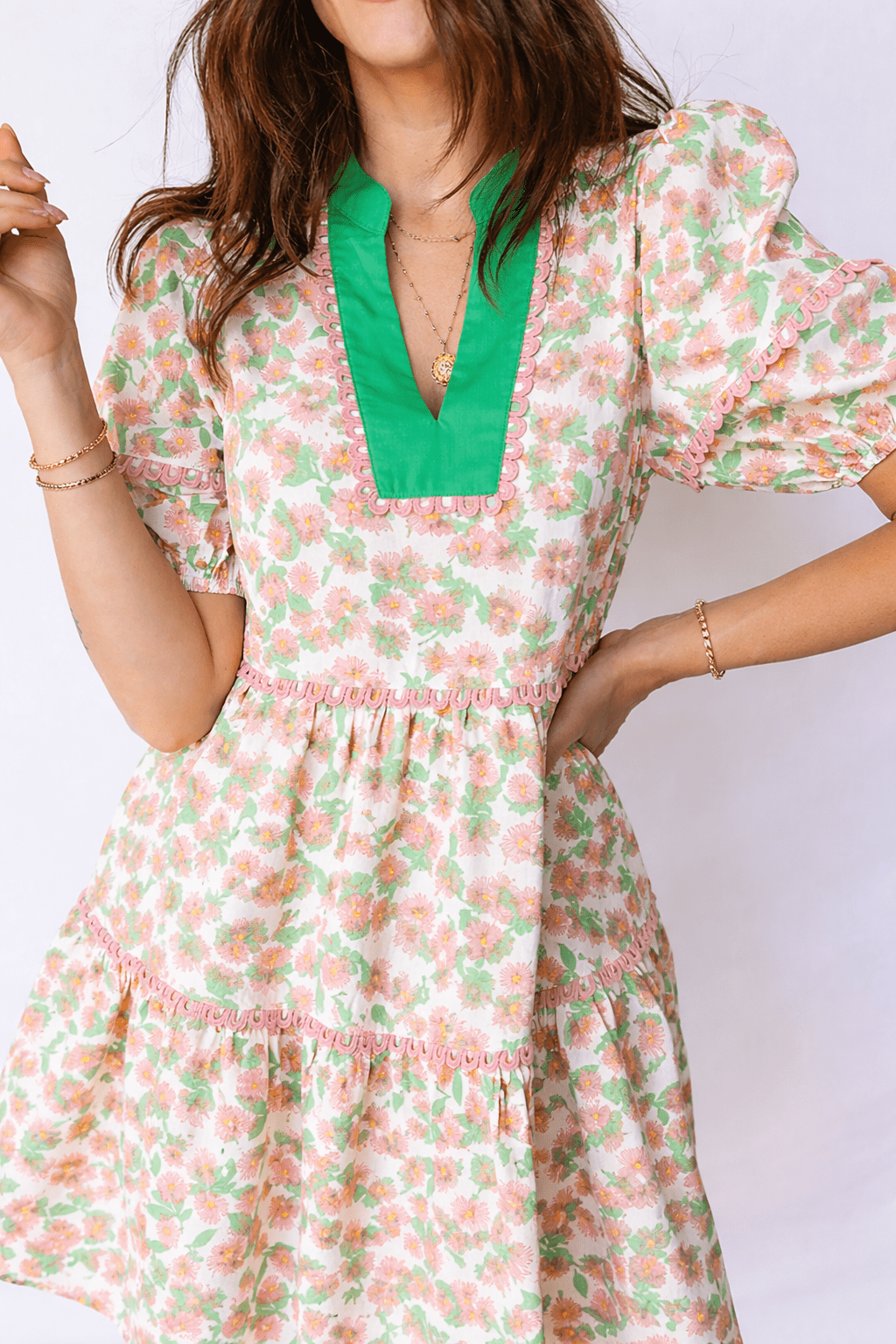 Rachel Short Puff Sleeve Dress - Hello Beautiful BoutiqueMini DressesThreaded Pear