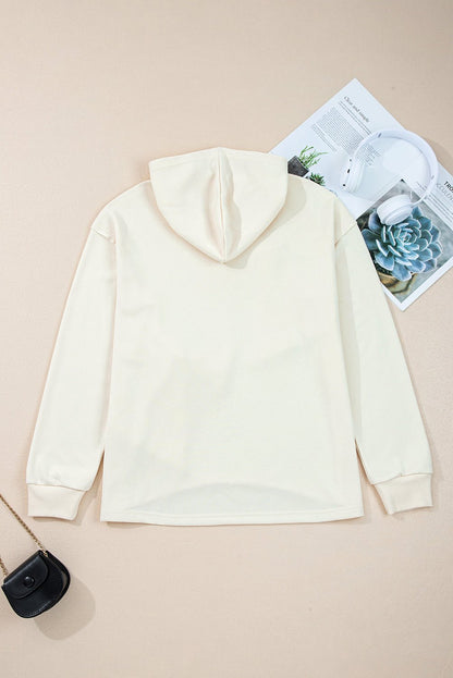 Raegwen Bow Detail Loose Hoodie - Hello Beautiful BoutiqueSweatshirts & HoodiesThreaded Pear