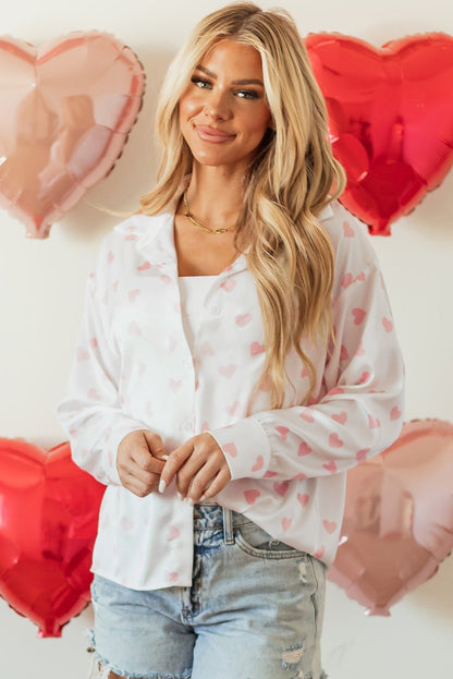 Raelyn Shoulder Puff Sleeve Shirt - Hello Beautiful BoutiqueBlouses & ShirtsThreaded Pear