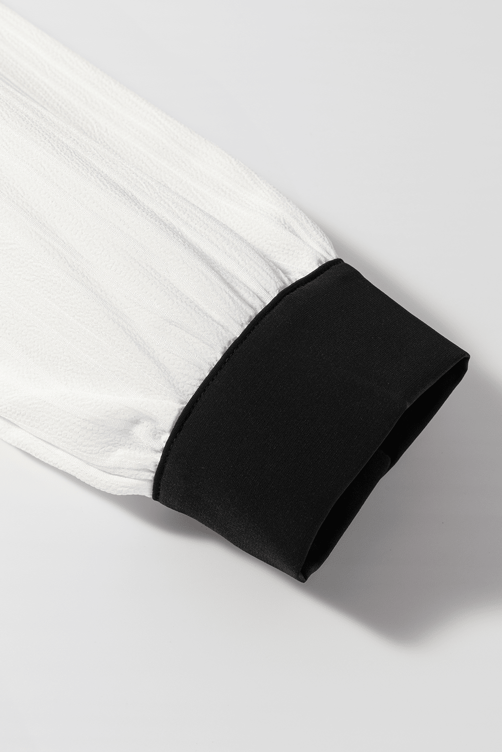 Ramila Textured Colorblock Elegant Blouse - Hello Beautiful BoutiqueBlouses & ShirtsThreaded Pear