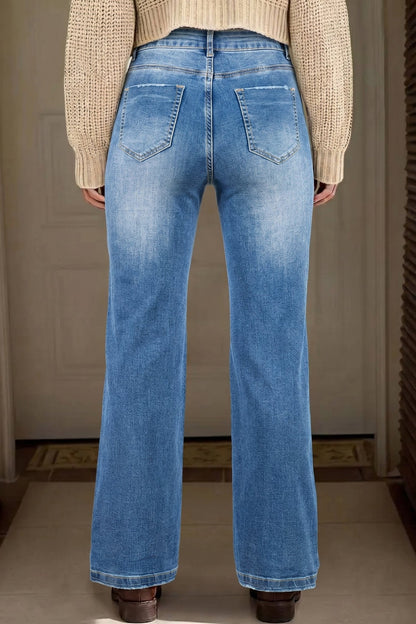 Raven Full Length Casual Jeans - Hello Beautiful BoutiqueJeansThreaded Pear