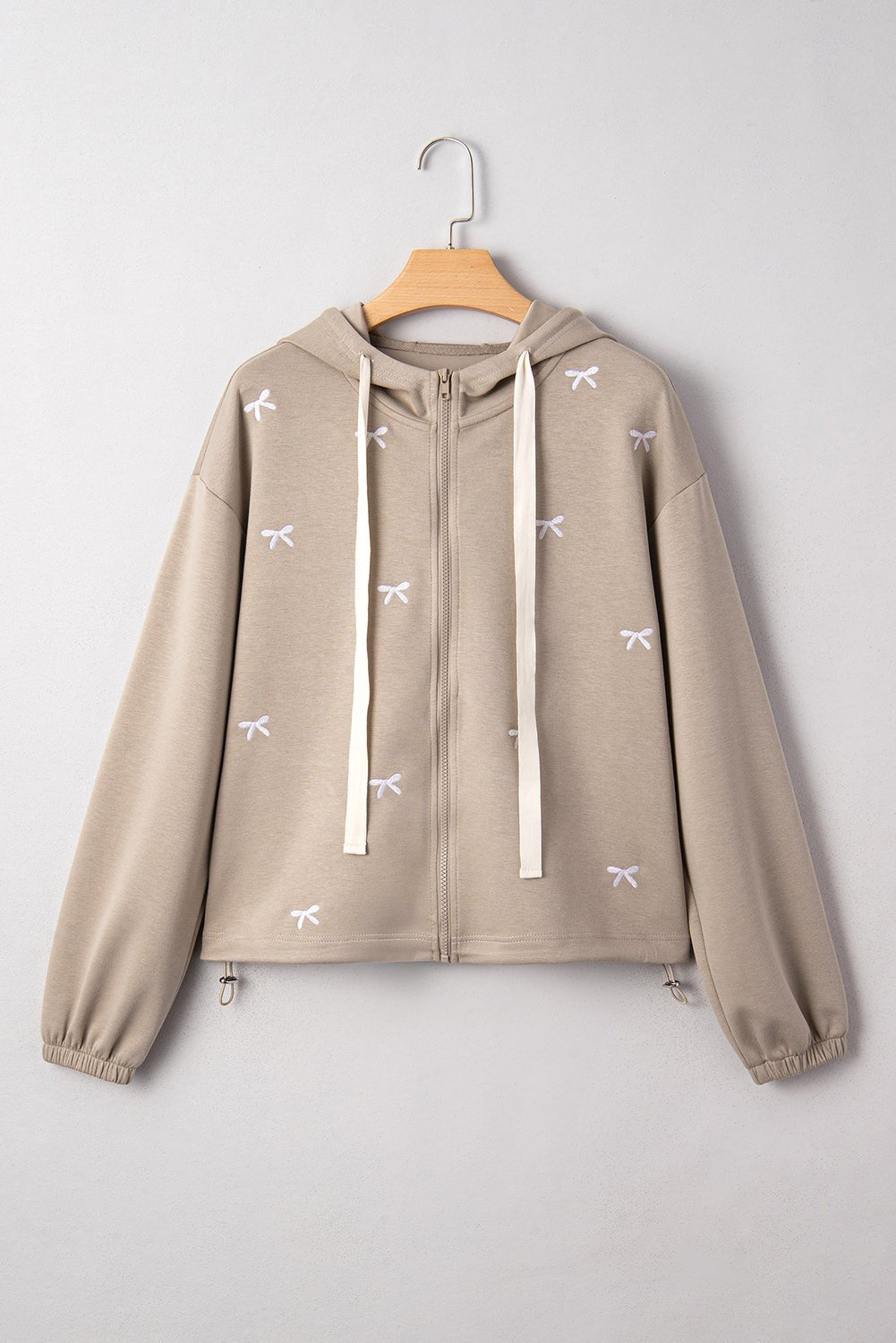 Rayna Embroidered Zip Up Jacket - Hello Beautiful BoutiqueJacketsThreaded Pear
