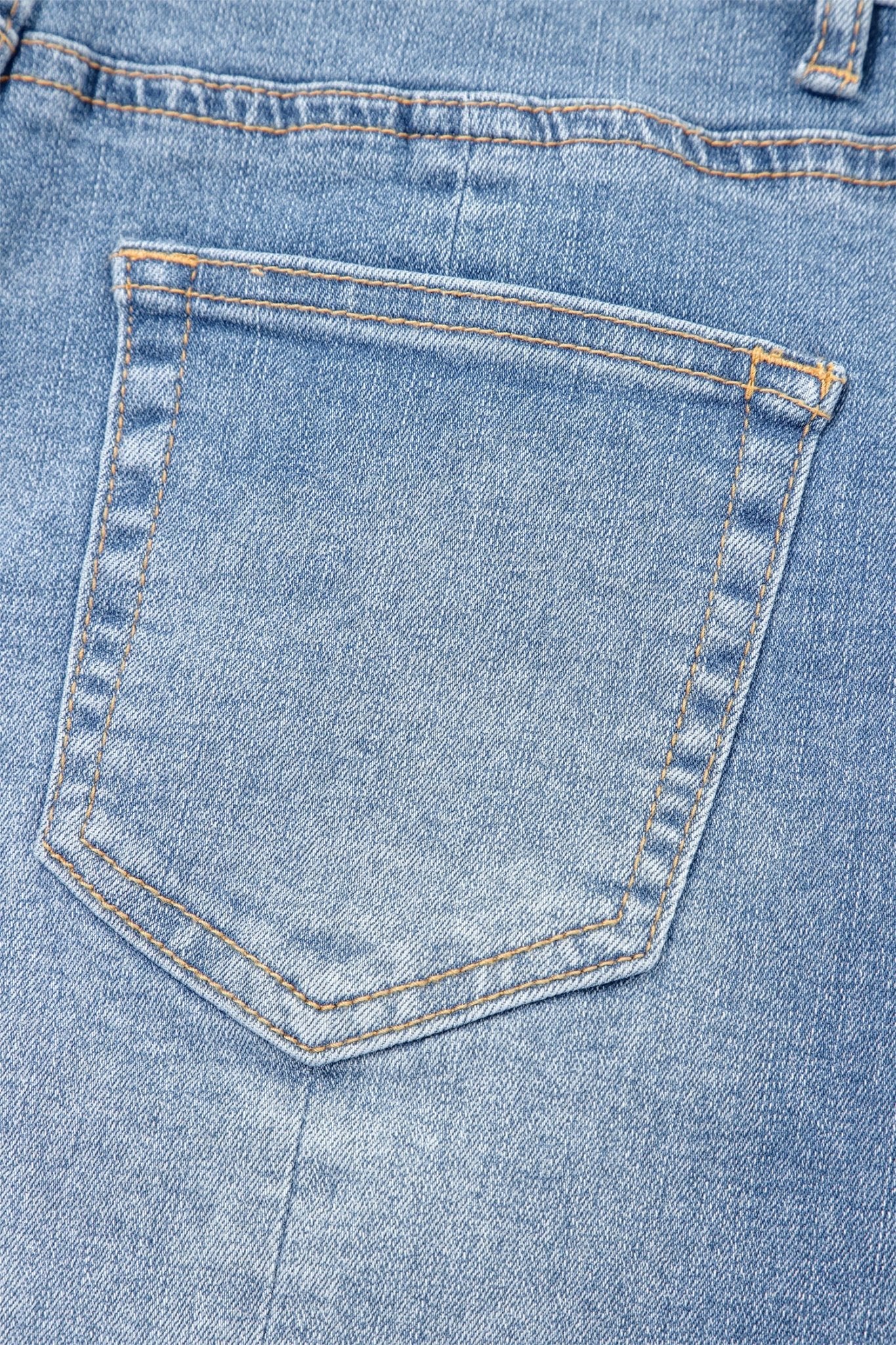Rayne Wash Raw Hem Shorts - Hello Beautiful BoutiqueDenim ShortsThreaded Pear