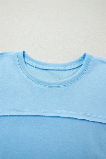 Rebecca Drop Shoulder Boxy Tee - Hello Beautiful BoutiquePant SetsThreaded Pear