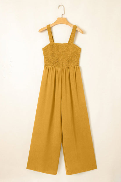 Rebecca Sleeveless Wide Leg Jumpsuit - Hello Beautiful BoutiqueJumpsuits & RompersThreaded Pear