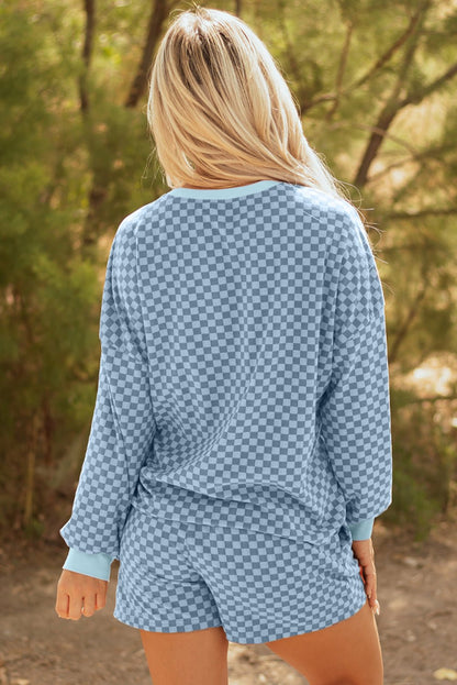 Reese and Shorts Set Long Sleeve Top - Hello Beautiful Boutique15% OFFThreaded Pear