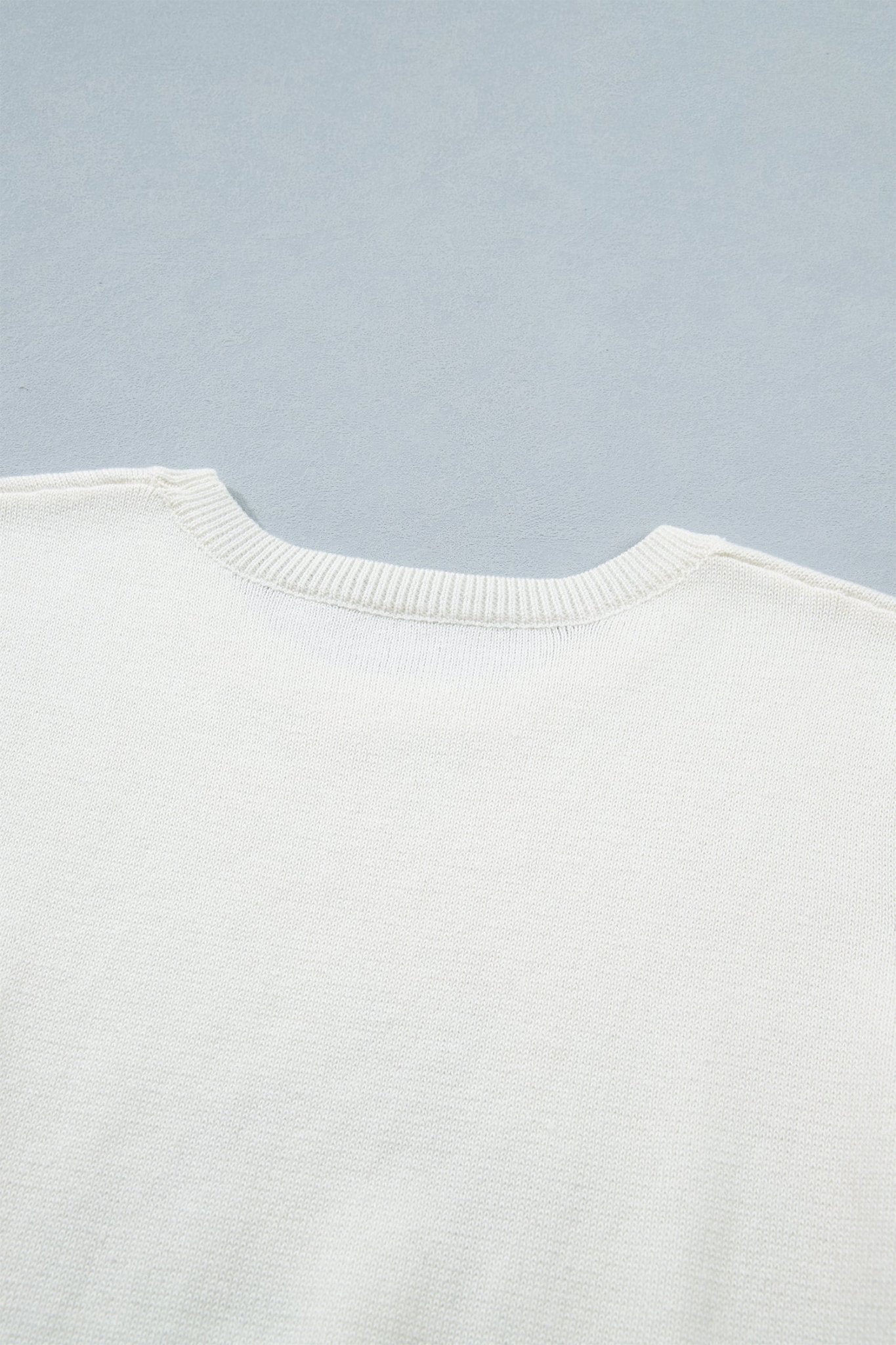Regina Printed Short Sleeve Sweater - Hello Beautiful BoutiqueShort Sleeve SweatersThreaded Pear